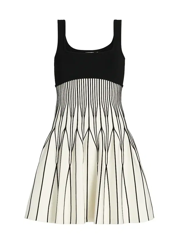 Women's Cynder Fit & Flare Minidress - Black Multi