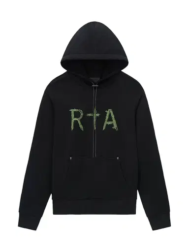 RTA Men's Dion Logo Cotton Hoodie - Black Circuit - Size XXL | Thumbnail 1 RTA Men's Dion Logo Cotton Hoodie - Black Circuit - Size XXL | Thumbnail 1