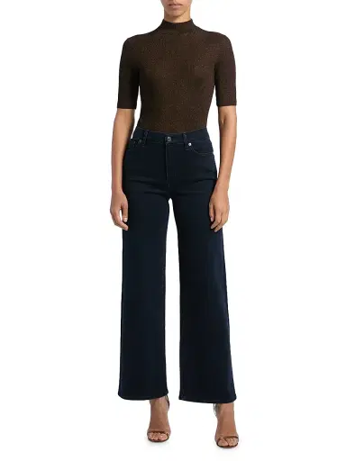 FRAME Women's Le Slim Palazzo Jeans - Century | Thumbnail 2