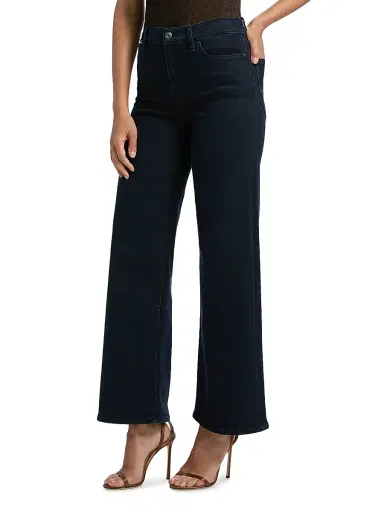 FRAME Women's Le Slim Palazzo Jeans - Century | Thumbnail 4