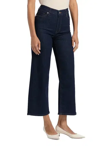 Frame Women's Le Slim Palazzo Crop Jeans - Rinse - Size 31 | Thumbnail 4 Frame Women's Le Slim Palazzo Crop Jeans - Rinse - Size 31 | Thumbnail 4