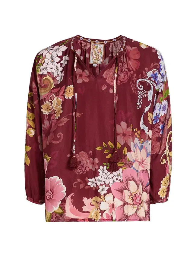 Johnny Was Women's Margot Rolanda Blouse - Rolanda