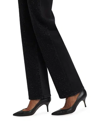 PAIGE Women's Stevie Crystal-Embellished Ankle Jeans | Thumbnail 6 PAIGE Women's Stevie Crystal-Embellished Ankle Jeans | Thumbnail 6