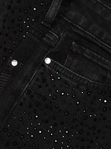 PAIGE Women's Stevie Crystal-Embellished Ankle Jeans | Thumbnail 7 PAIGE Women's Stevie Crystal-Embellished Ankle Jeans | Thumbnail 7