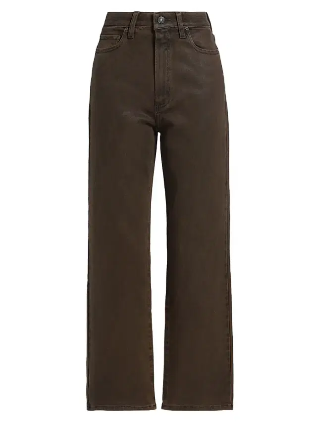 Women's Stevie High-Rise Ankle Jeans - Dark Brown