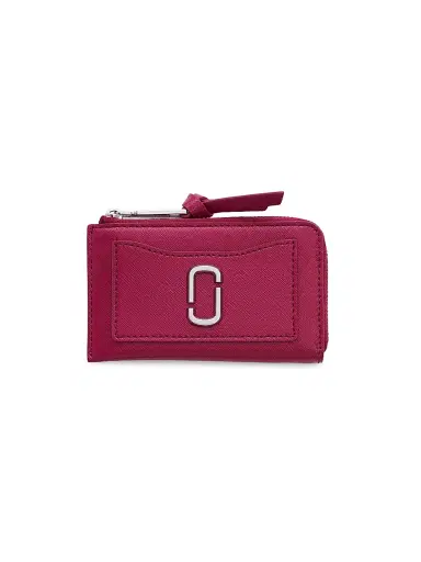 Marc Jacobs Women's The Utility Snapshot Top Zip Multi Leather Wallet - Lipgloss Pink | Thumbnail 1