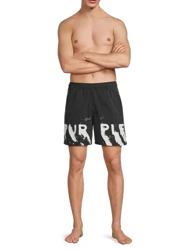 Purple Brand Men's All Round Shorts - Black | Thumbnail 2