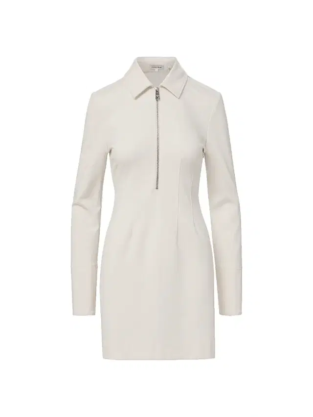 Veronica Beard Women's Capelle Half-Zip Minidress - Dove