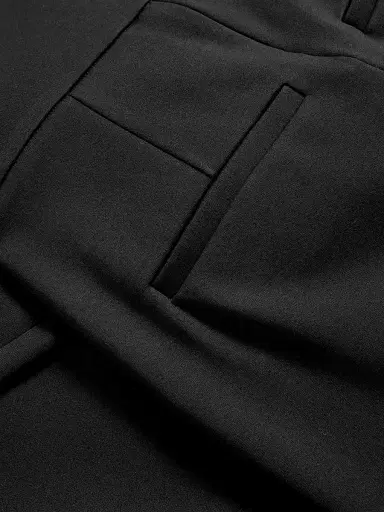 Veronica Beard Women's Kalinda Wide-Leg Pants - Black - Size 16 | Thumbnail 7