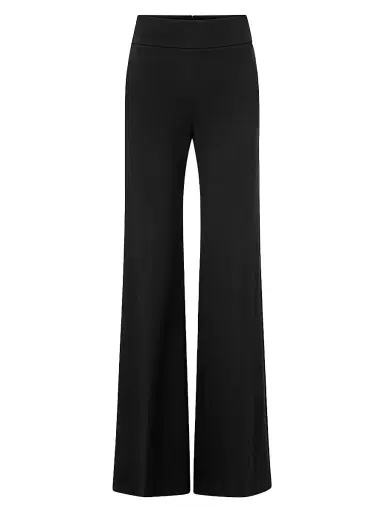Veronica Beard Women's Kalinda Wide-Leg Pants - Black - Size 16 | Thumbnail 1