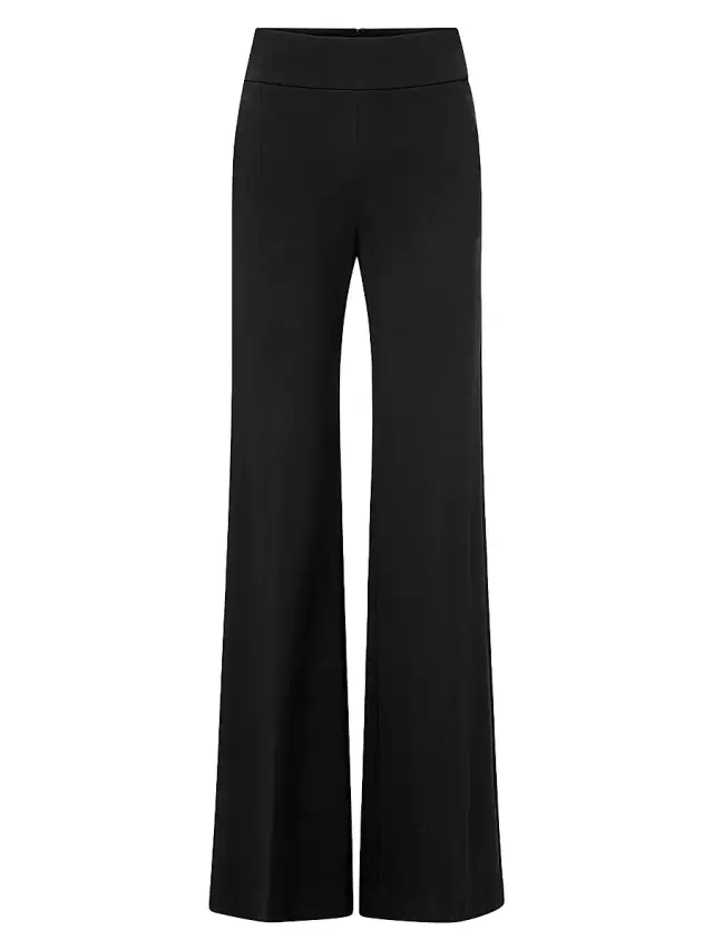 Women's Kalinda Wide-Leg Pants - Black