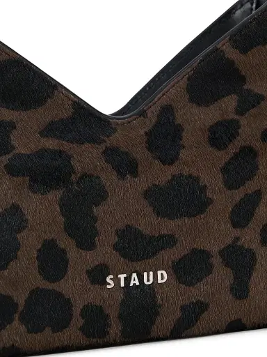 Staud Women's Valerie Shoulder Bag - Leopard | Thumbnail 4 Staud Women's Valerie Shoulder Bag - Leopard | Thumbnail 4