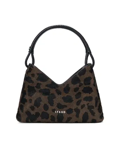 Staud Women's Valerie Shoulder Bag - Leopard | Thumbnail 1 Staud Women's Valerie Shoulder Bag - Leopard | Thumbnail 1