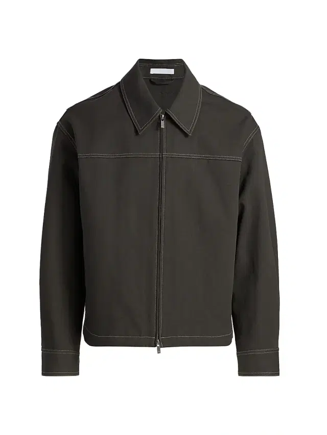 Helmut Lang Men's Carpenter Cotton Jacket - Graphite