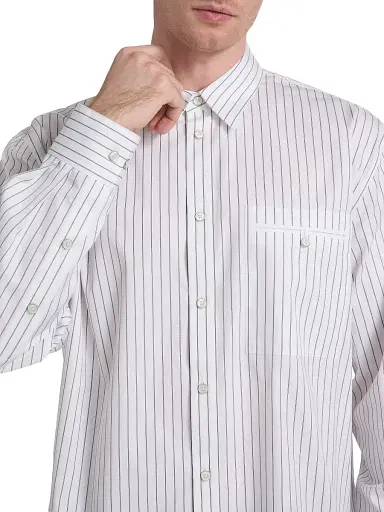 Helmut Lang Men's Relaxed-Fit Classic Shirt | Thumbnail 6