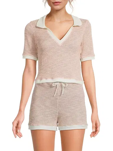 Peixoto Women's Mila Knitted Short-Sleeve Top | Thumbnail 3 Peixoto Women's Mila Knitted Short-Sleeve Top | Thumbnail 3