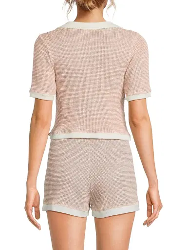 Peixoto Women's Mila Knitted Short-Sleeve Top | Thumbnail 5 Peixoto Women's Mila Knitted Short-Sleeve Top | Thumbnail 5