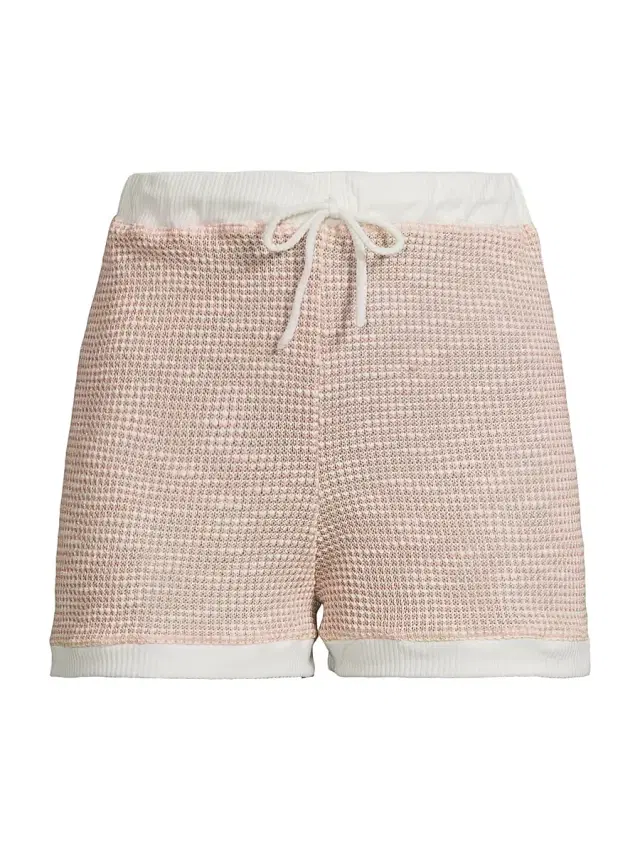 Peixoto Women's Luca Knitted Drawstring Shorts - Chateau Blush