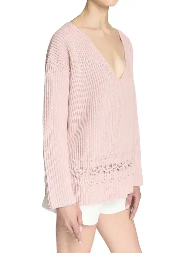 Malo Women's Alma Cashmere Sweater | Thumbnail 4 Malo Women's Alma Cashmere Sweater | Thumbnail 4