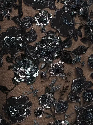 Bronx and Banco Women's Dahlia Embellished Floral-Sequined Maxi Dress | Thumbnail 7 Bronx and Banco Women's Dahlia Embellished Floral-Sequined Maxi Dress | Thumbnail 7