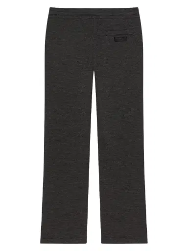 Givenchy Men's Joggers in Wool with Paris Gros Grain - Grey Brown - Size XL | Thumbnail 2