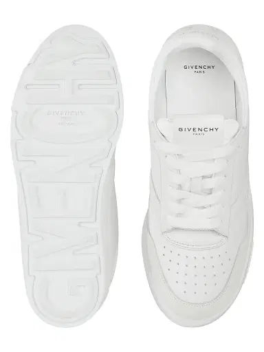 Givenchy Men's Yard Sneakers in Leather and Suede - White - Size 13 | Thumbnail 4 Givenchy Men's Yard Sneakers in Leather and Suede - White - Size 13 | Thumbnail 4