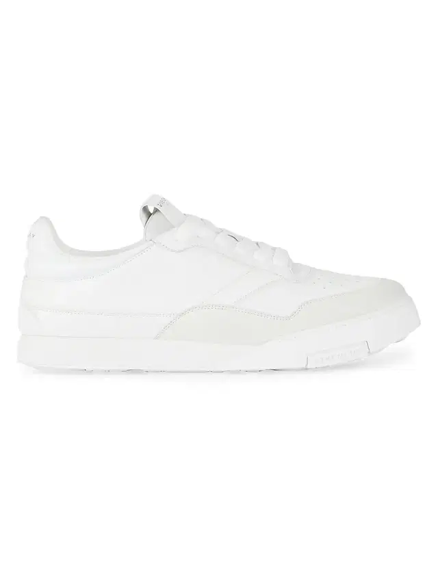 Men's Yard Sneakers in Leather and Suede - White