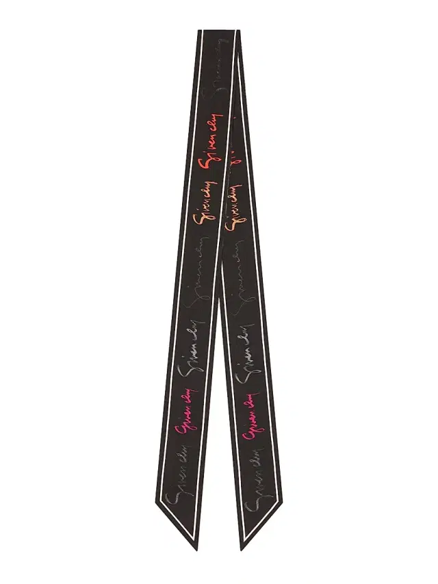 Givenchy Women's Bandeau in Silk with Signature - Multicolored