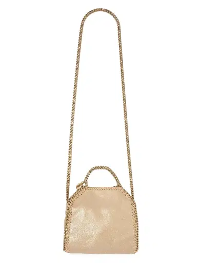 Stella McCartney Women's Falabella Tiny Metallic Top Handle Bag | Thumbnail 1 Stella McCartney Women's Falabella Tiny Metallic Top Handle Bag | Thumbnail 1