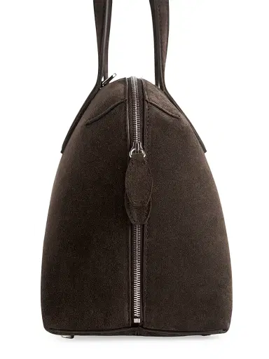 Toteme Women's Boston Suede Bag - Brown | Thumbnail 3