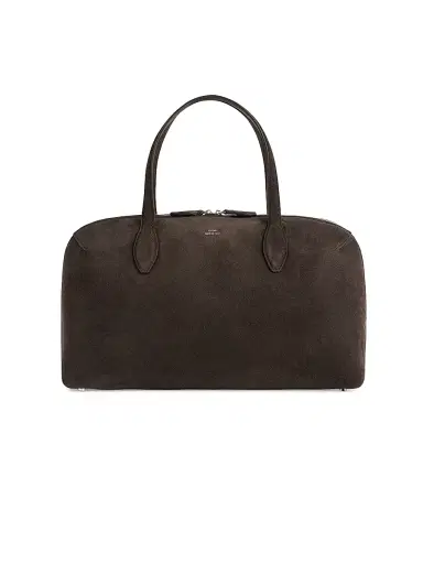 Toteme Women's Boston Suede Bag - Brown | Thumbnail 1