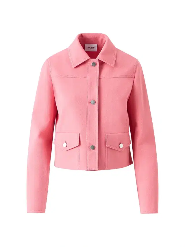 Akris punto Women's Felted Wool-Cotton Jacket - Blush