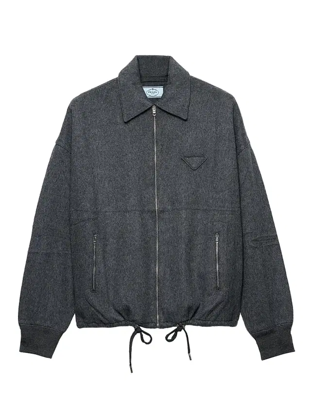 Women's Jersey Blouson Jacket - Grey