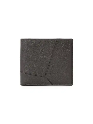 LOEWE Men's Puzzle Leather Bifold Wallet - Dark Grey | Thumbnail 1 LOEWE Men's Puzzle Leather Bifold Wallet - Dark Grey | Thumbnail 1