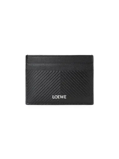 Loewe Men's Logo Chevron Leather Card Case | Thumbnail 1 Loewe Men's Logo Chevron Leather Card Case | Thumbnail 1