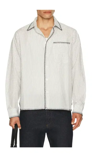 Percival Index Stripe Pearce Shirt | Thumbnail 6 Percival Index Stripe Pearce Shirt | Thumbnail 6