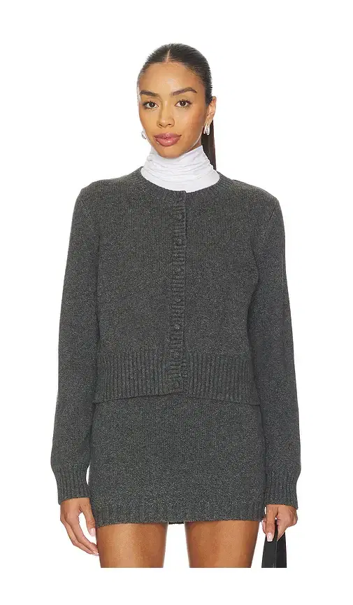 525 America Covered Button Cardigan