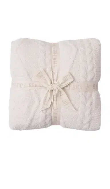 Barefoot Dreams CozyChic Fisherman Cable Throw | Thumbnail 1