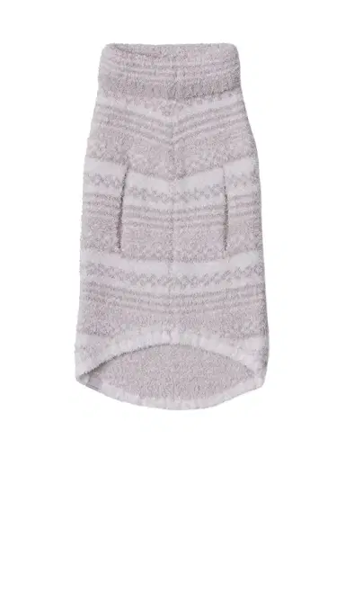 Barefoot Dreams CozyChic Checkered Stripe Pet Sweater | Thumbnail 2