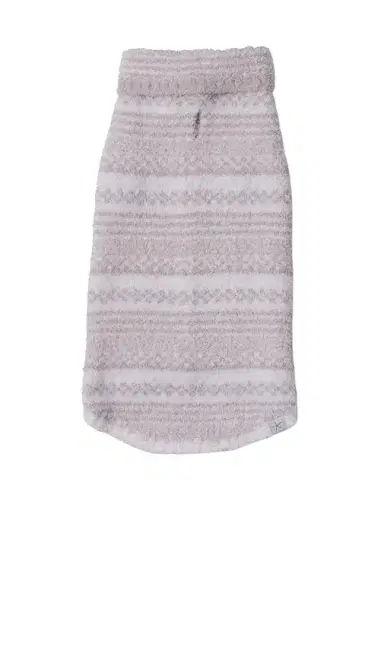Barefoot Dreams CozyChic Checkered Stripe Pet Sweater | Thumbnail 1