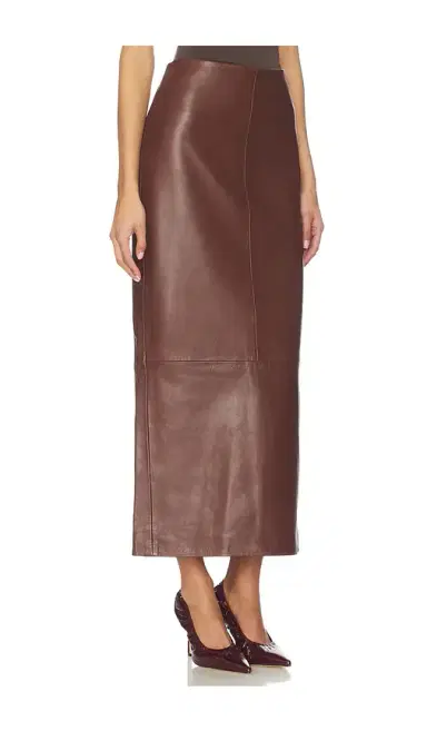 St. Agni Leather Column Skirt | Thumbnail 2 St. Agni Leather Column Skirt | Thumbnail 2