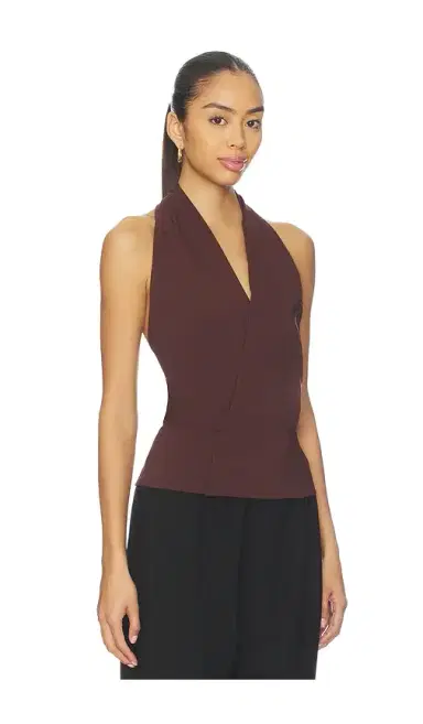 St. Agni Halter Wrap Top | Thumbnail 2