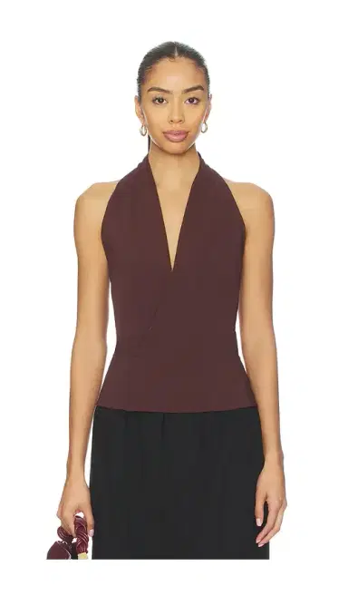 St. Agni Halter Wrap Top | Thumbnail 1
