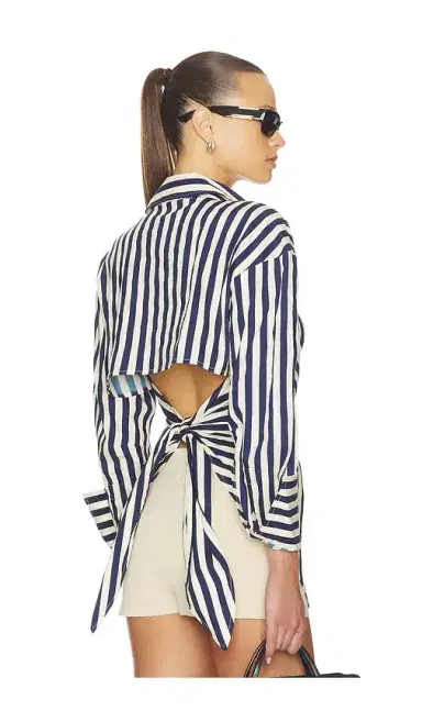 SIMONMILLER Loch Poplin Button Up | Thumbnail 1
