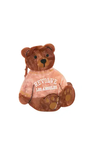 Solar Eclipse x Revolve Hand-Painted Los Angeles Collegiate Teddy Claw Hair Clip | Thumbnail 1