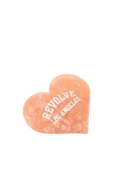 Solar Eclipse x Revolve Hand-Painted Los Angeles Collegiate Heart Claw Hair Clip | Thumbnail 2