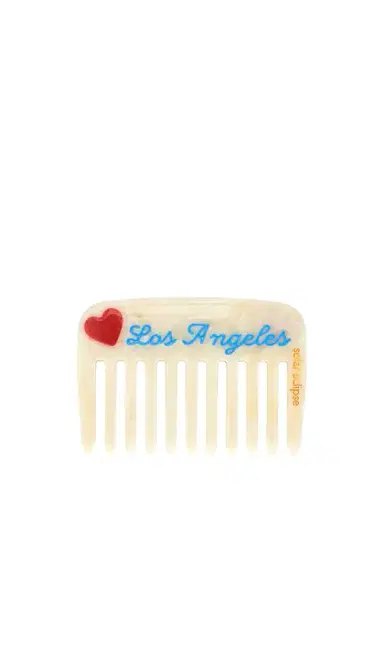 Solar Eclipse x Revolve Hand-Painted Los Angeles Pocket Comb | Thumbnail 1