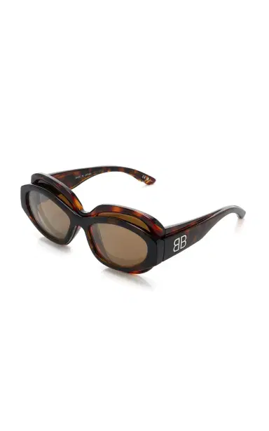 Balenciaga Superbusy Cat-Eye Acetate Sunglasses | Thumbnail 3