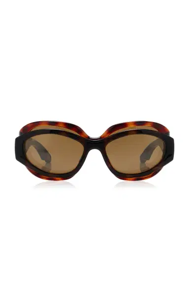 Balenciaga Superbusy Cat-Eye Acetate Sunglasses | Thumbnail 1