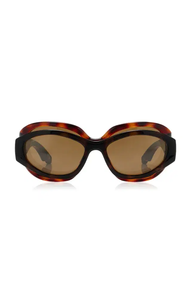 Balenciaga Superbusy Cat-Eye Acetate Sunglasses